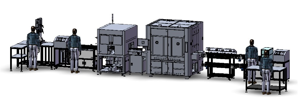 光伏优化器自动组装线